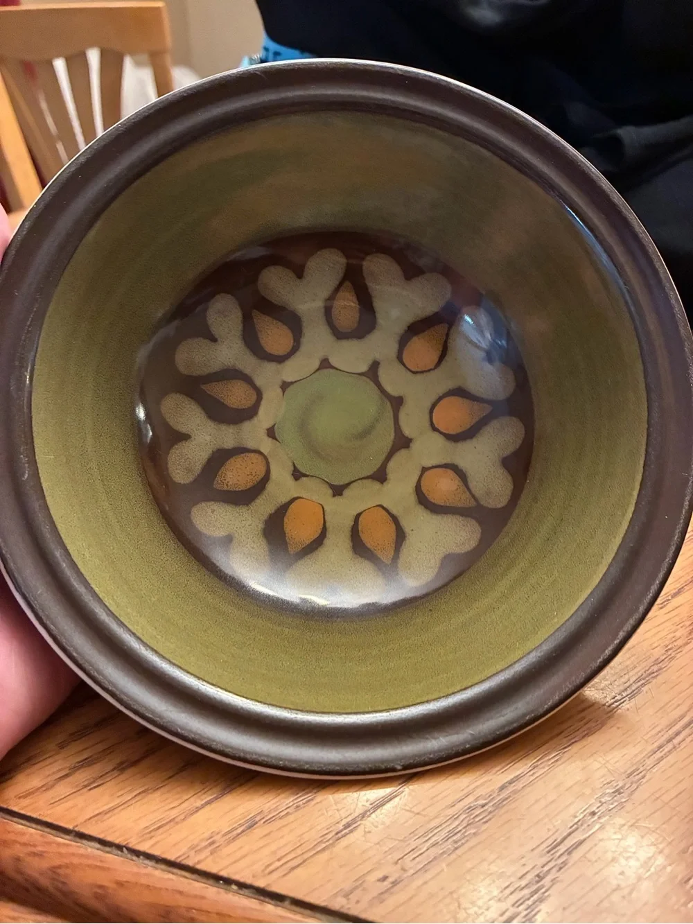 Electra Casual Ceram Stoneware Fiesta set of 2 Bowls Cereal Salad VTG